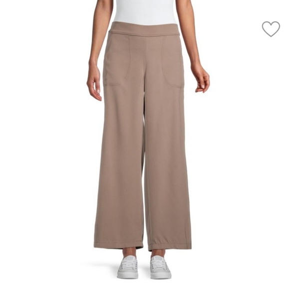 ❤️ NWT! MAX STUDIO HIGH RISE WIDE LEG PULL ON EASY PANTS, MEDIUM - Picture 2 of 6
